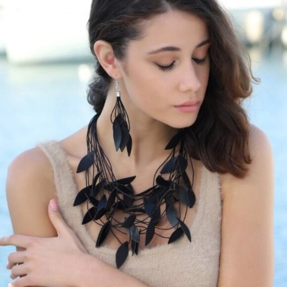 Leather Necklace - Picture 1 of 3